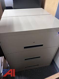 (2) Horizontal File Cabinets